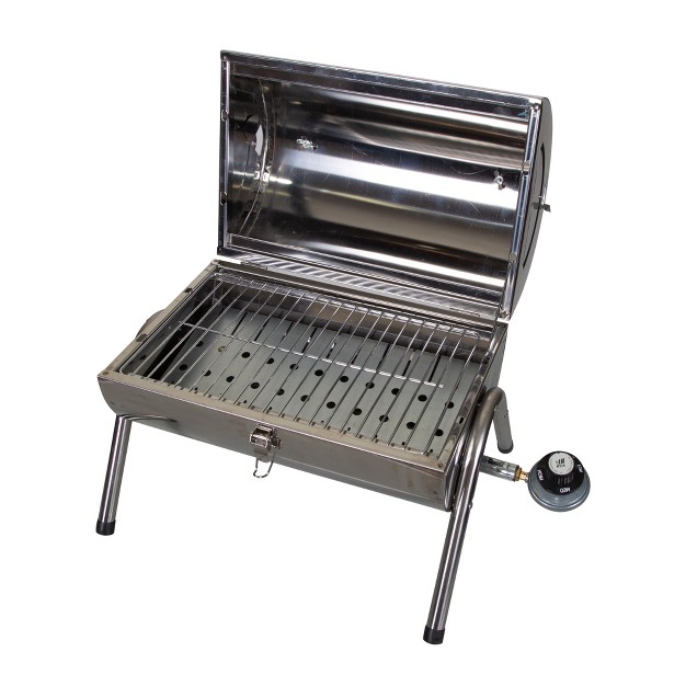 Stansport Stainless Steel Propane Bbq Grill 126 Sq In