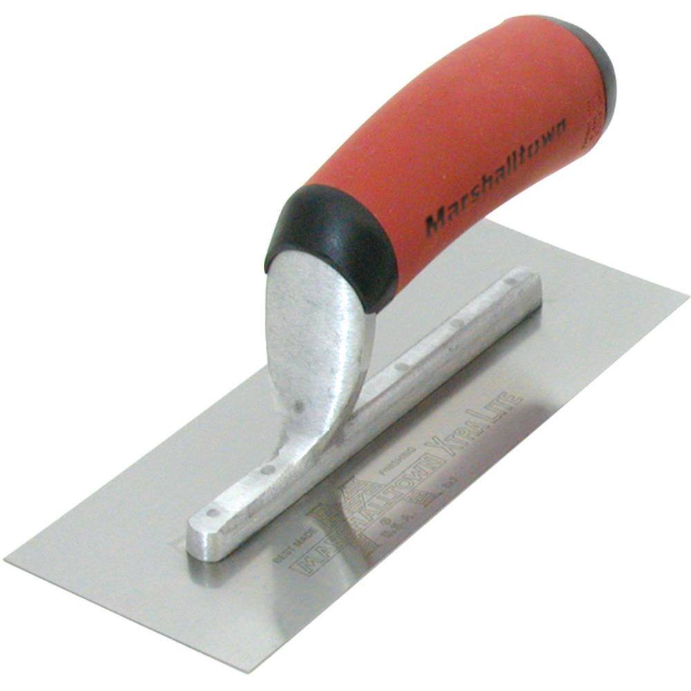 MARSHALLTOWN 8 in. x 3 in. Midget Finishing Trowel - Durasoft Handle 11D-HD