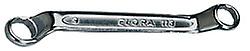 Draper 2597 5mm x 5.5mm Elora Midget Deep Crank Metric Ring Spanner