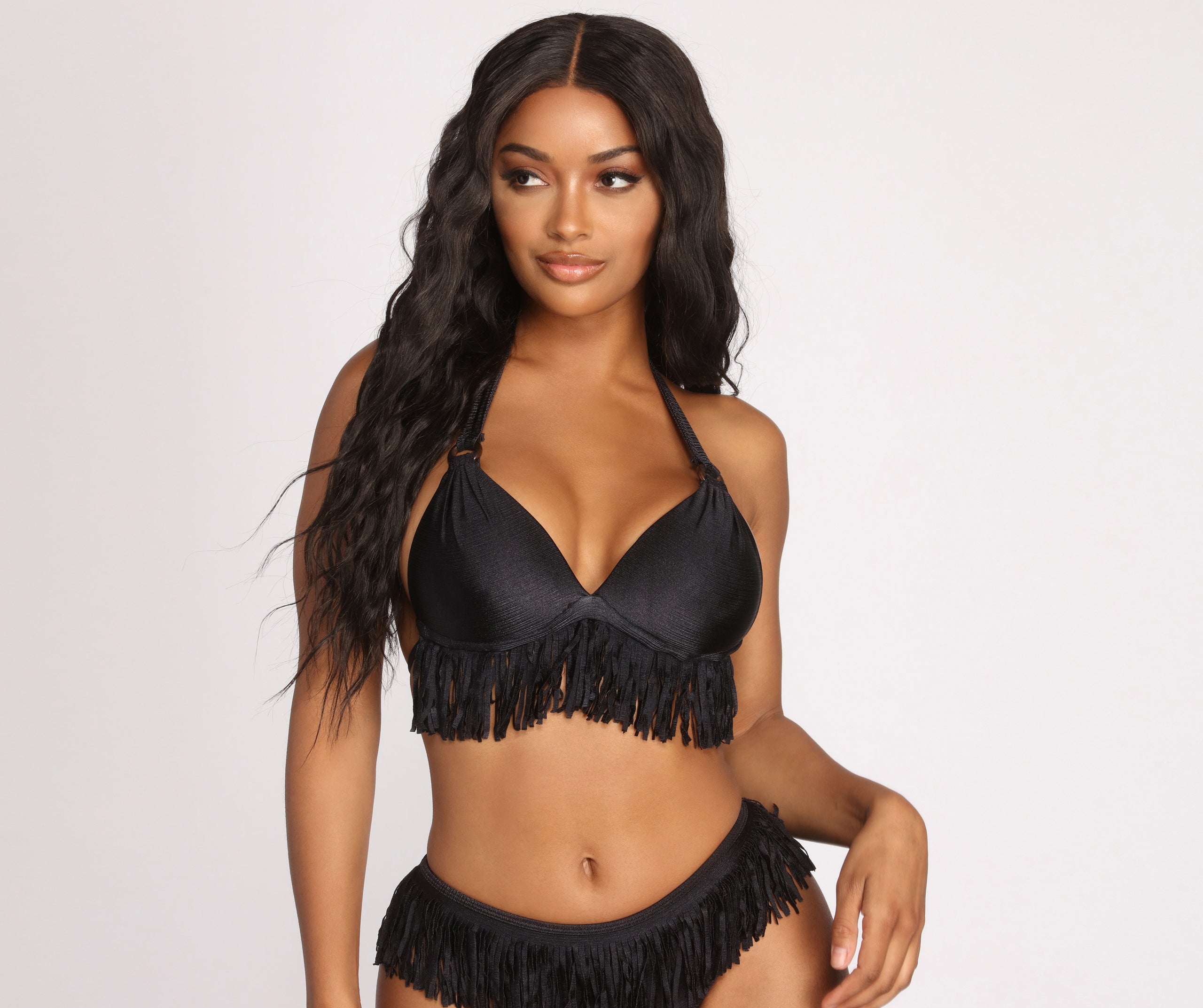 Fringe Benefits Bikini Top