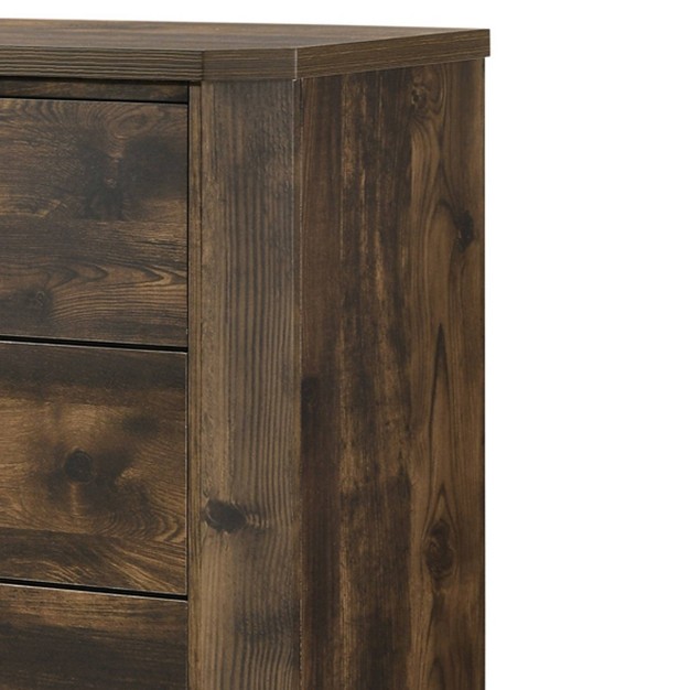 Elettra Chest Rustic Walnut Acme Furniture