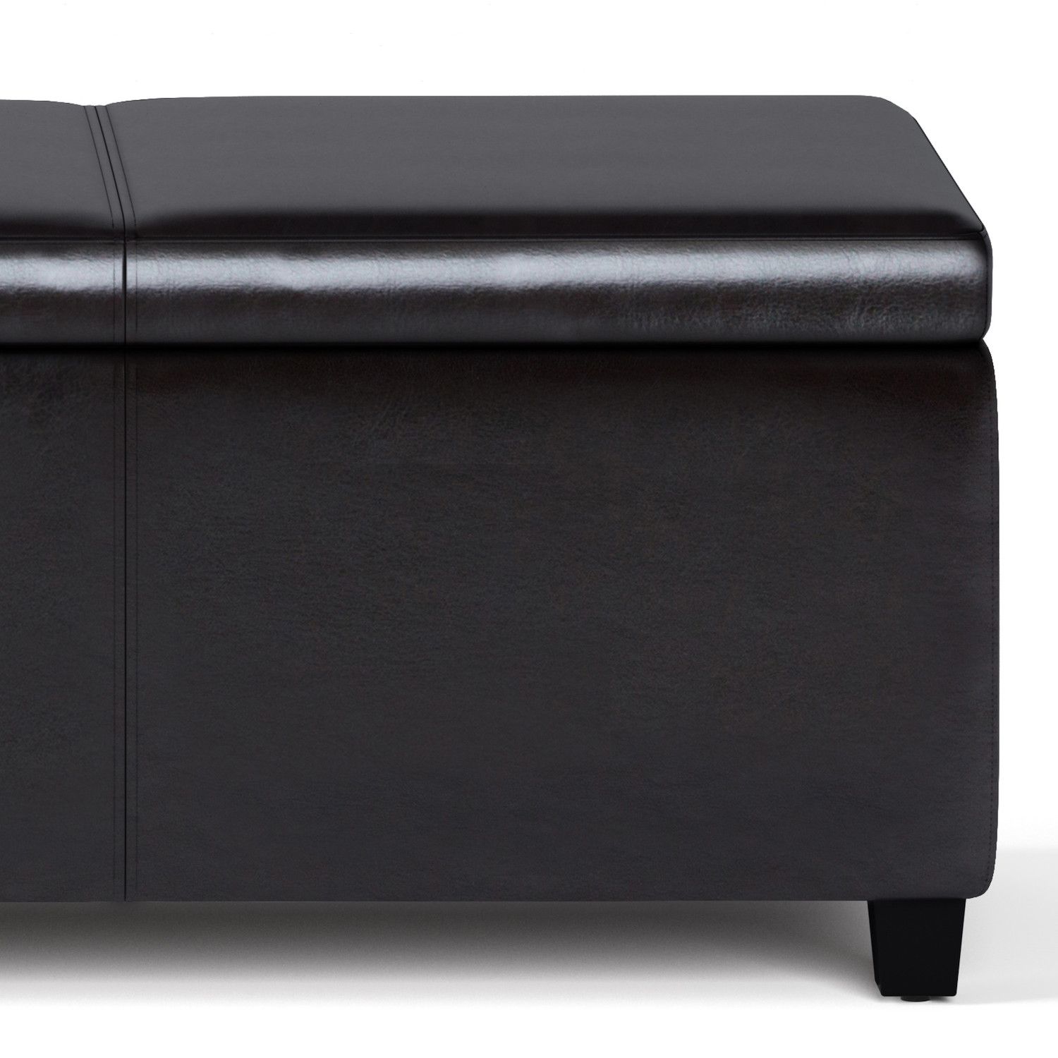 Simpli Home Avalon Storage Ottoman Bench