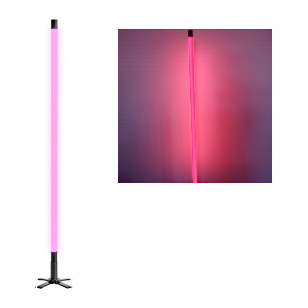 Febland LT34PK Pink Neon Tube Funky Slim Floor & Wall Lamp Light 137cm