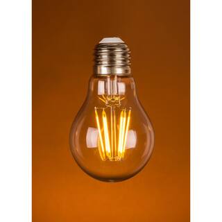 ARTIVA 75-Watt Equivalent E26 A19 LED Dimmable Filament Light Bulb Warm White (Set of 6) L3-8TDM-E26-27-5