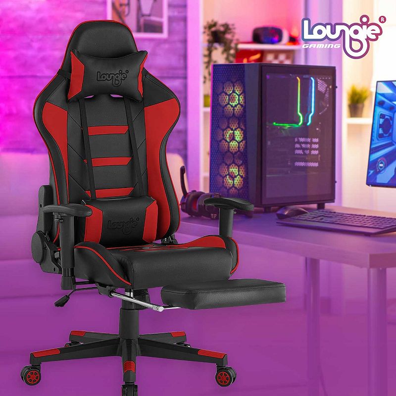 Doris Game Chair Swivel， Adjustable Back Angle， Seat Height and Armrest