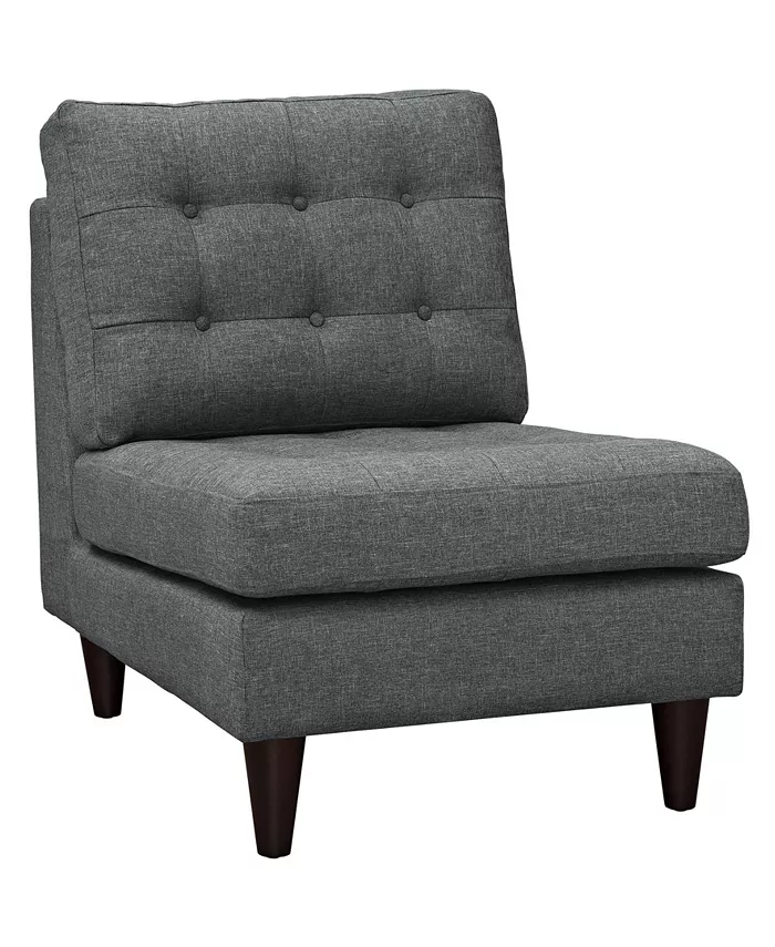 Modway Empress Upholstered Fabric Lounge Chair