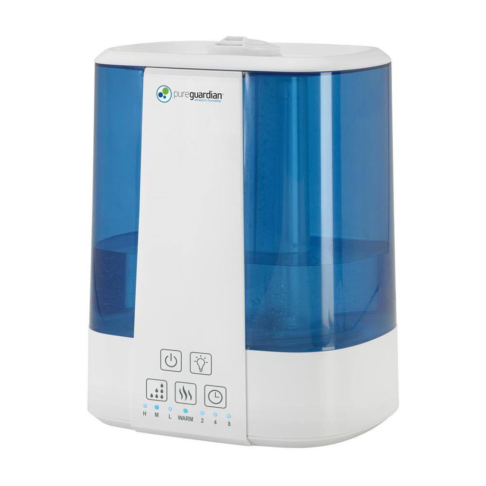 Pure Guardian 2 Gal. Top Fill Ultrasonic Warm and Cool Mist Humidifier with Aroma Tray H5225WCA