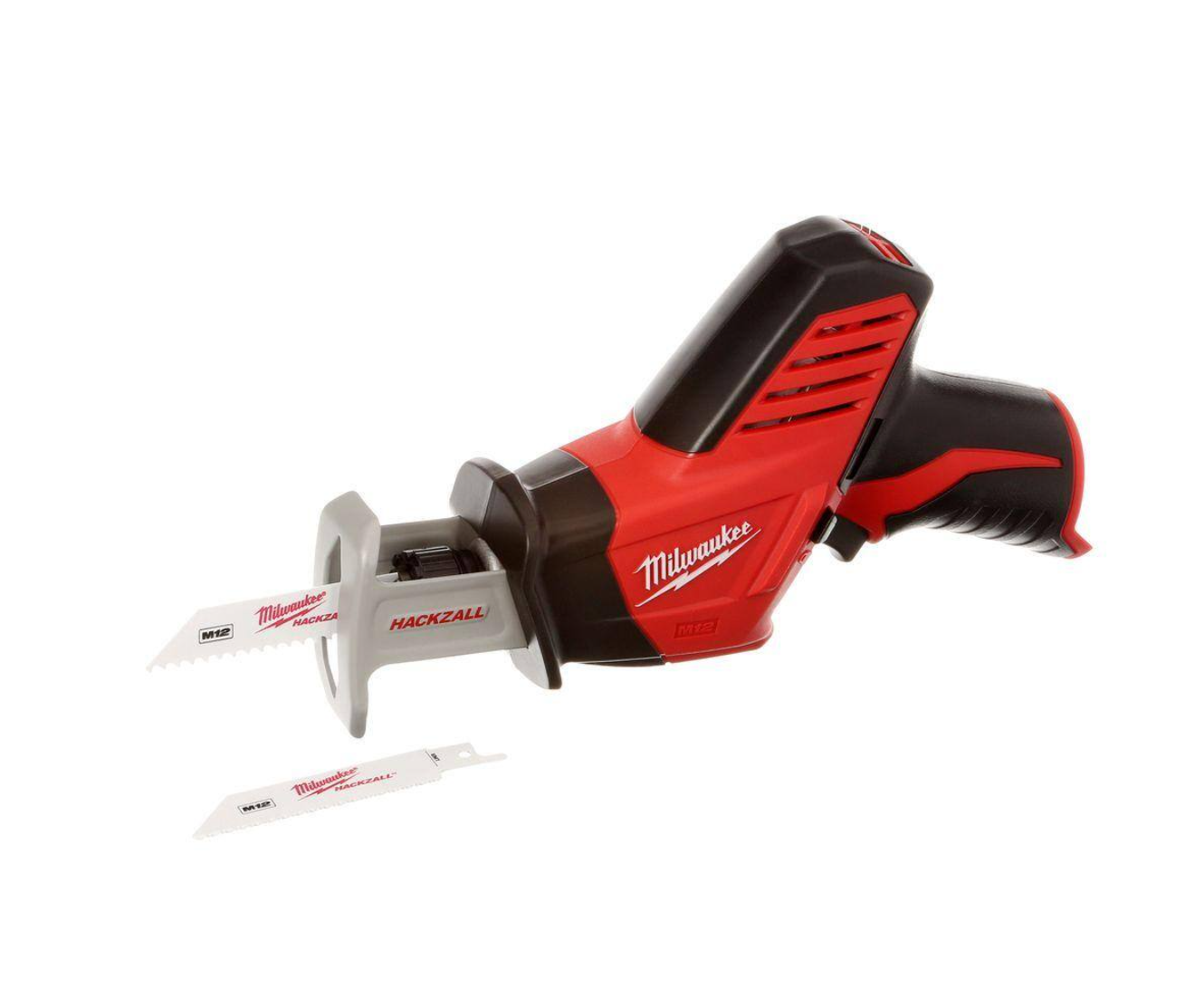 Milwaukee 2420-20-48-11-2440 M12 12V Lithium-Ion HACKZALL Cordless Reciprocating Saw with 4.0 Ah M12 Battery