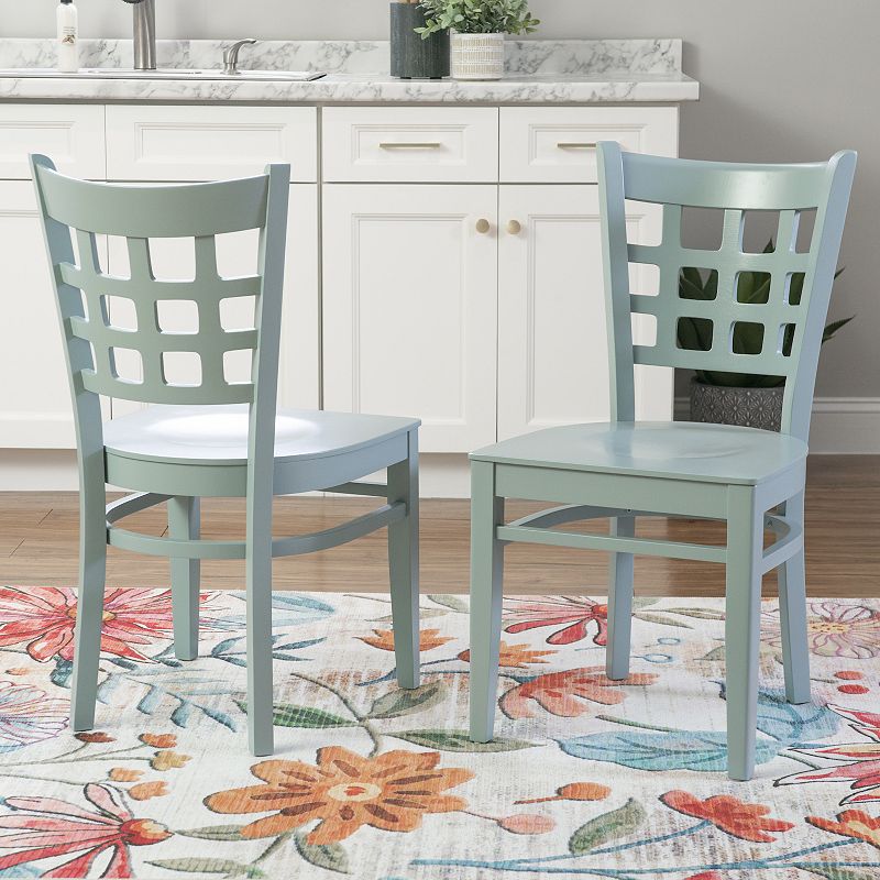 Linon Lola Side Chair 2-piece Set