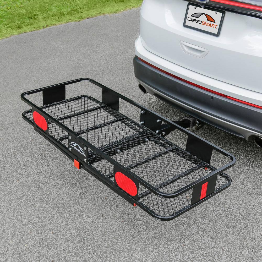 CargoSmart Folding Hitch Mounted Cargo Tray Carrier 9123