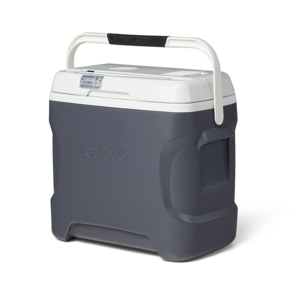 Igloo Versatemp Thermoelectric Hard Cooler Carbonite/White 28qt