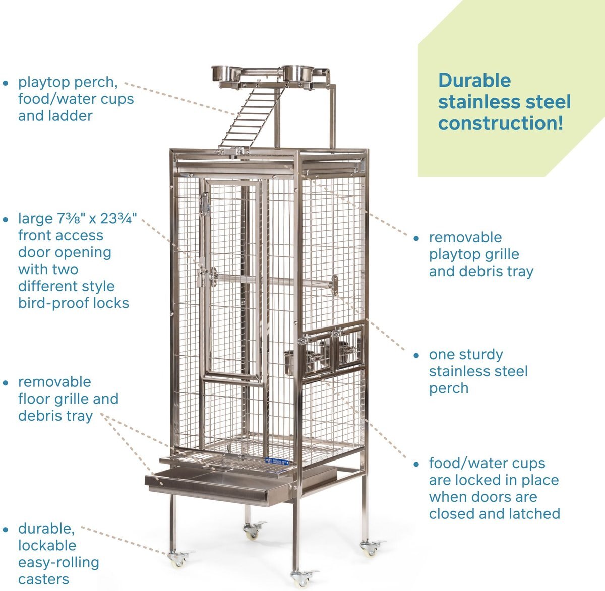 Prevue Pet Products Playtop Bird Cage