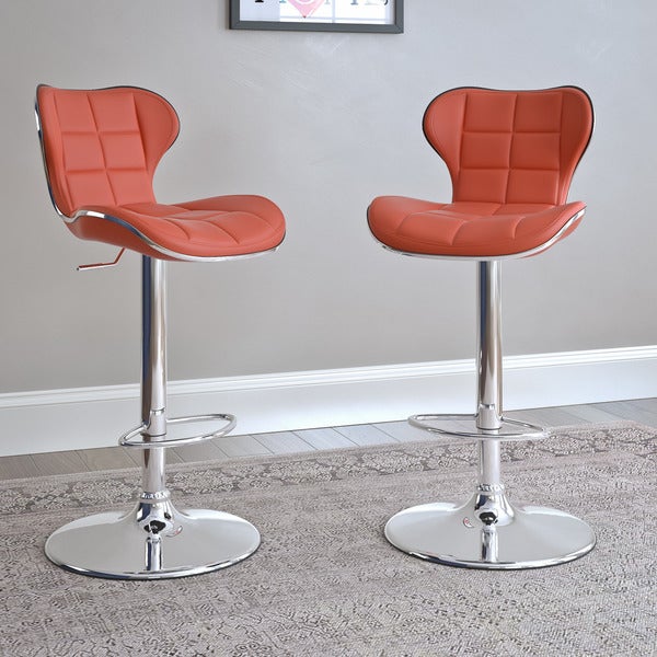 Strick and Bolton Cabello Adjustable Bar Stool (Set of 2)