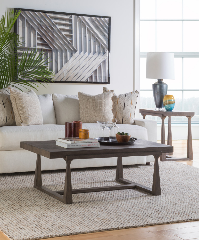 Grantland Rectangular Cocktail Table   Transitional   Coffee Tables   by Lexington Home Brands  Houzz