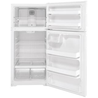 GE 16.6 cu. ft. Top Freezer Refrigerator in White ENERGY STAR GPE17CTNRWW