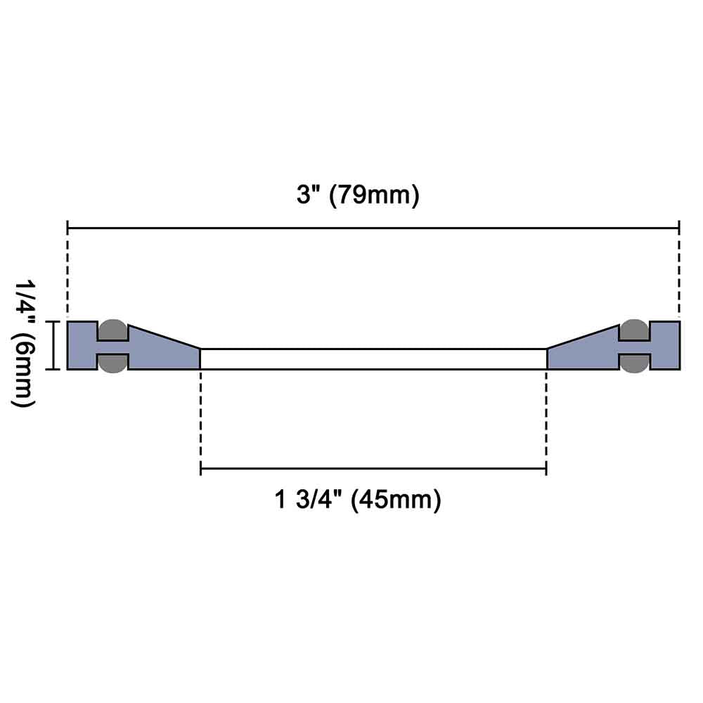 Aquaterior Mounting Ring for Bathroom Vessel Sink