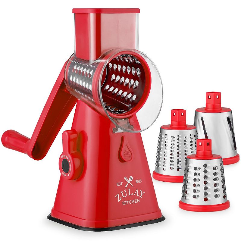 Manual Rotary Cheese Grater with Handle