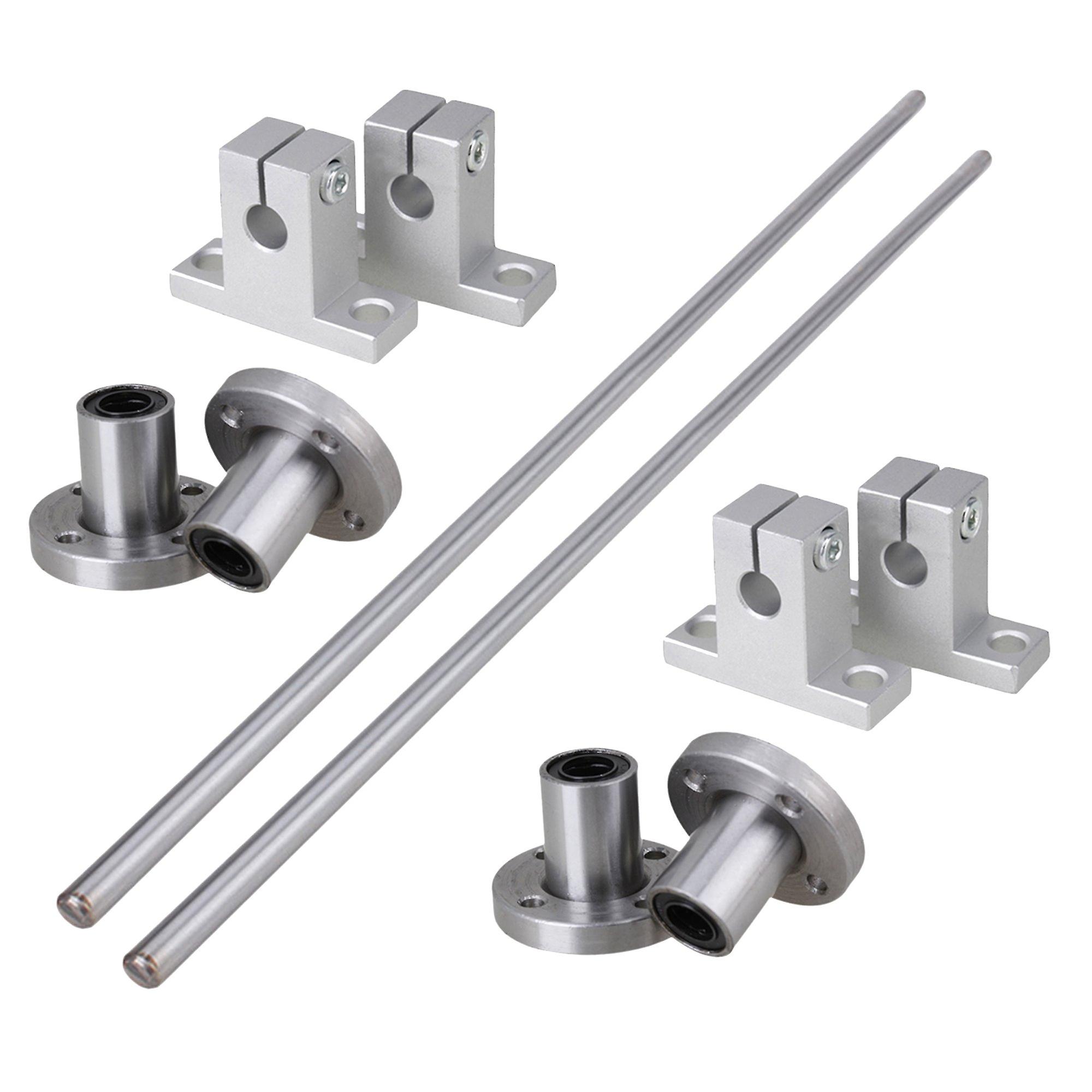 Optical Axis Round Linear Bushing Bearing Shaft Guide Supports