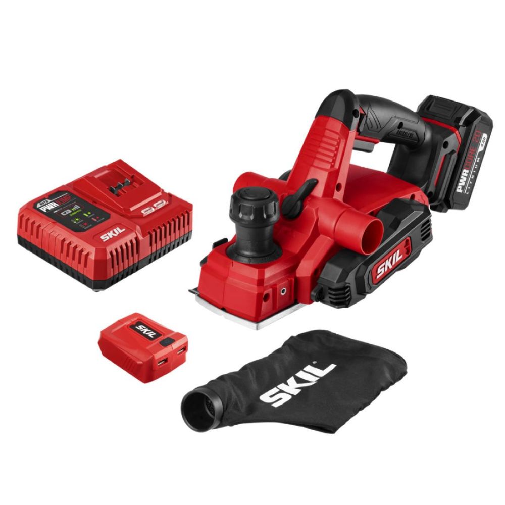 Skil PWRCORE 20 Brushless 20V 3 1/4 Planer Kit ;