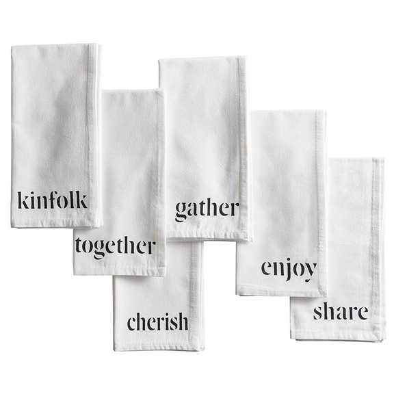 Face to Face L2004 Dinner Napkins   Kinfolk