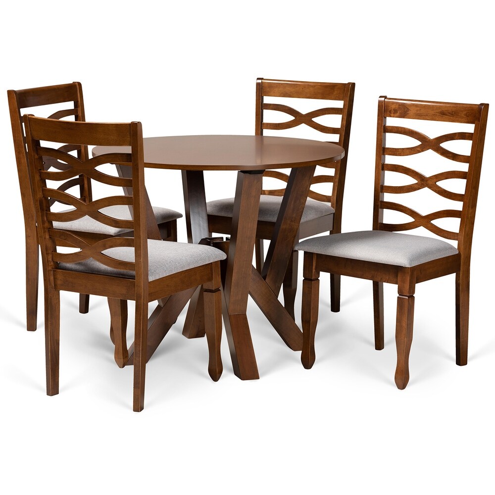 Ariane Modern and Contemporary 5 Piece Dining Set