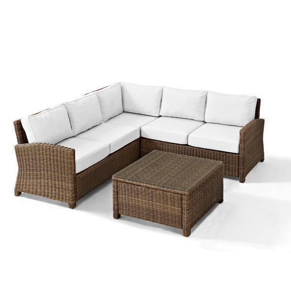 Bradenton 4Pc Outdoor Sectional Set - Sunbrella