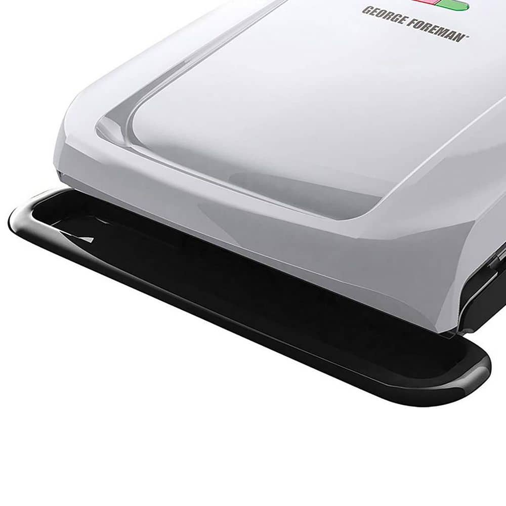 George Foreman 4 Serving Silver Electric Indoor Grill and Panini Press 986118636M