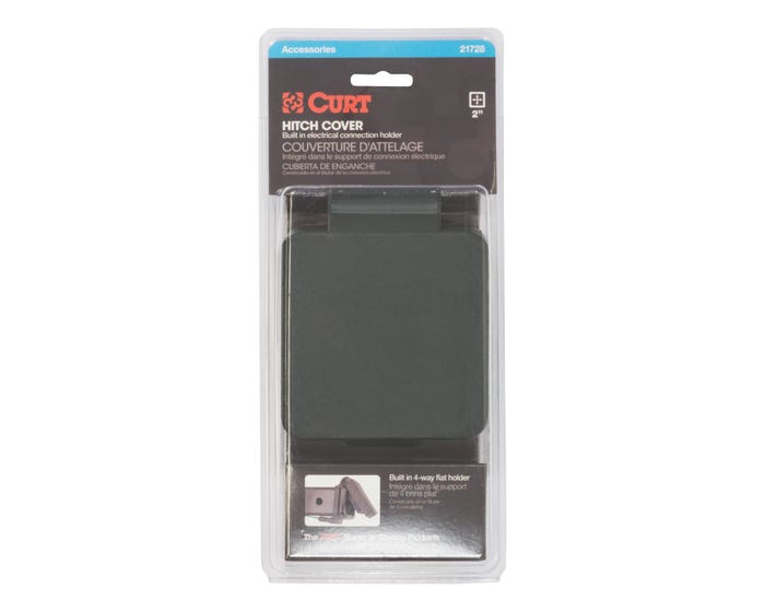 Curt Rubber Cover 2 In x 2 In 21728