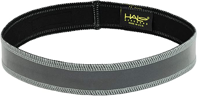 Halo Slim Pullover Headband - Reflective Silver