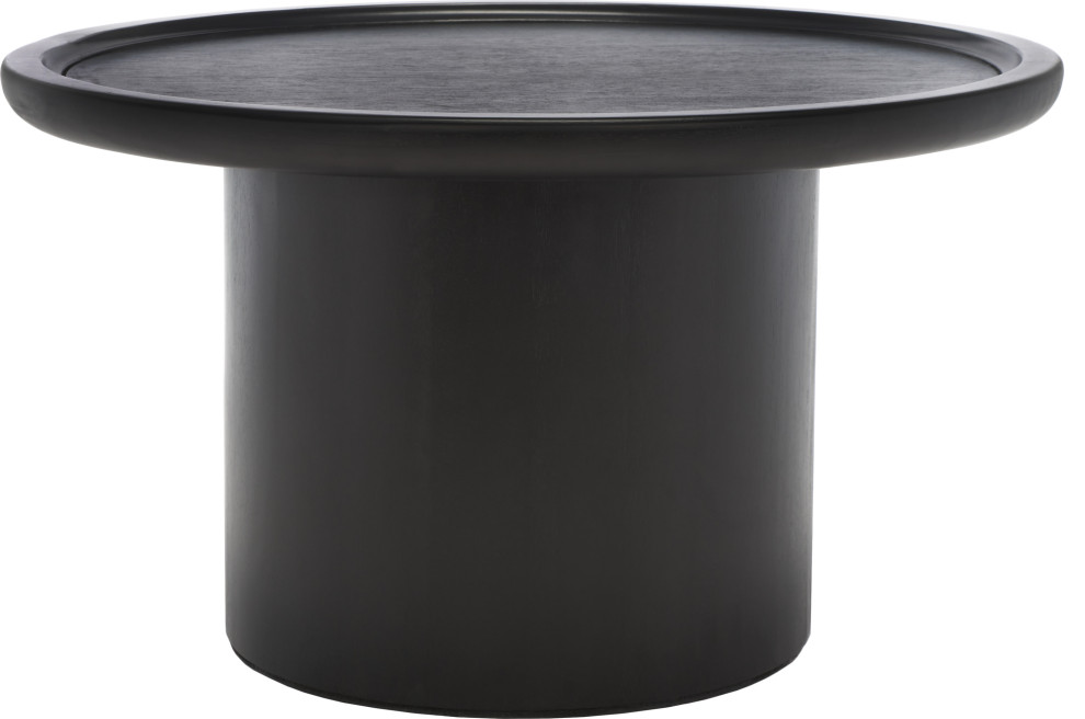 Devin Pedestal Coffee Table   Transitional   Coffee Tables   by HedgeApple  Houzz