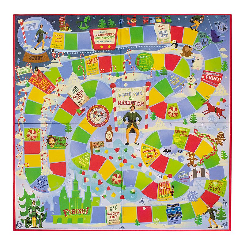 Paladone North Pole to Manhattan The Elf Board Game