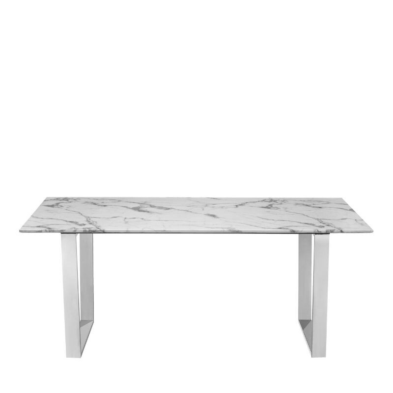 Rectangle Faux Dining Table 63\