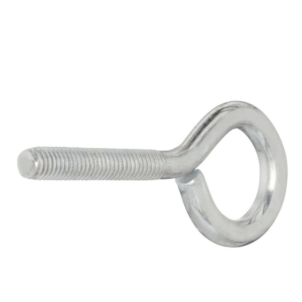 Everbilt 38 in. x 4 in. Zinc-Plated Eye Bolt with Nut 807206