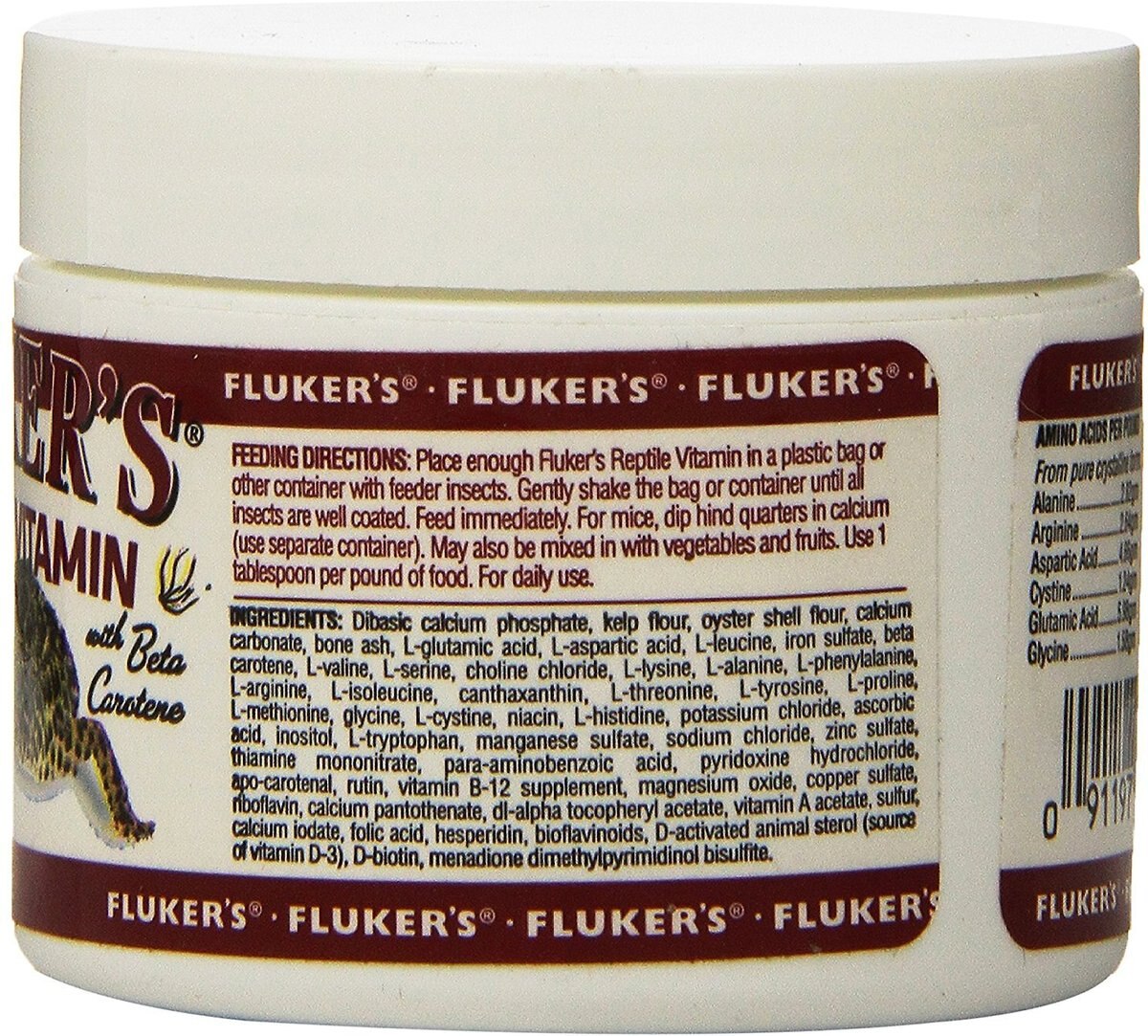 Fluker's Reptile Vitamin with Beta Carotene Reptile Supplement