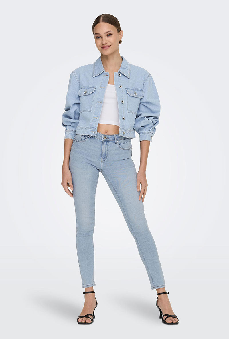 BRETT SHOULDER DENIM JACKET