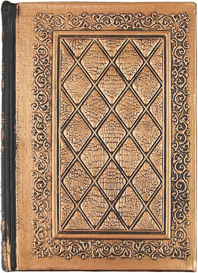 Bible Journal，vintage Embossed Leather Gold Hard Cover Notebook Personal Diary Bronze Blank Travel Journal Writing Scrapbook Drawing Diaries Gift