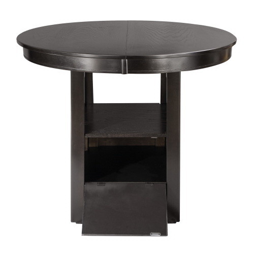 Dark Cherry Finish Counter Height 1pc Dining Table...