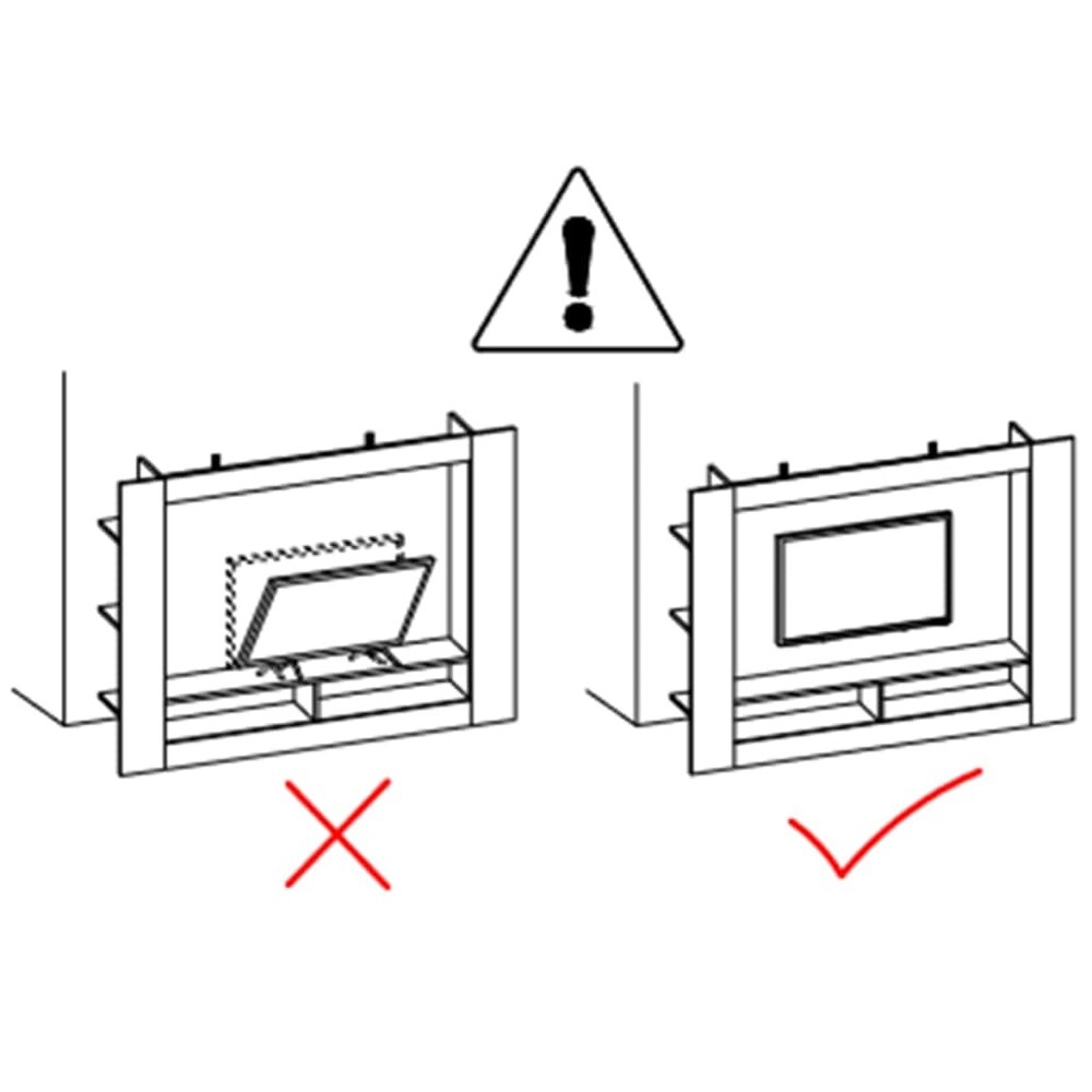 TV Stand  Modern TV Stand for Living Room  Entertainment Console with Storage