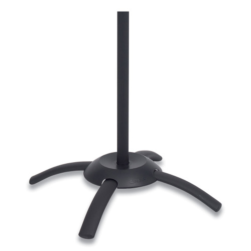 Alba CLEO Coat Stand， Stand Alone Rack， Ten Knobs， Steel/Plastic， 19.75w x 19.75d x 68.9h， Black (PMCLEON)