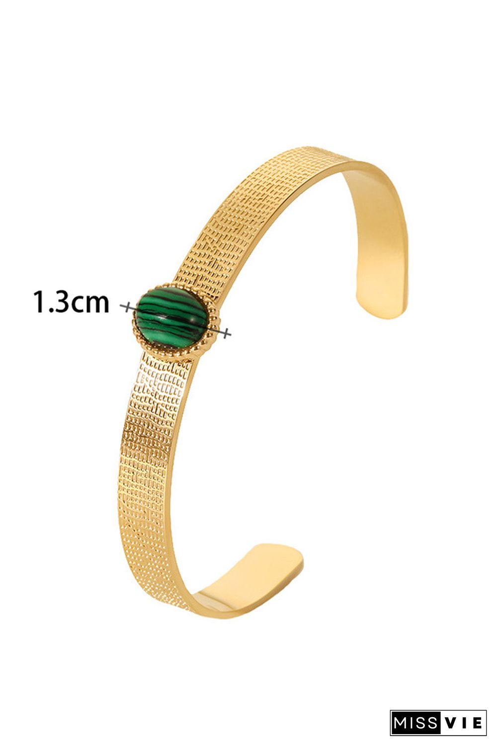 Gold Titanium Steel Bracelet MOQ 5pcs