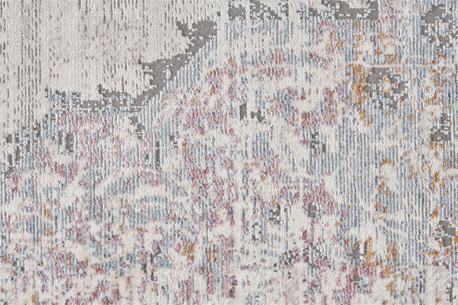 Tirza Ivory and Gray Rug by BD Fine