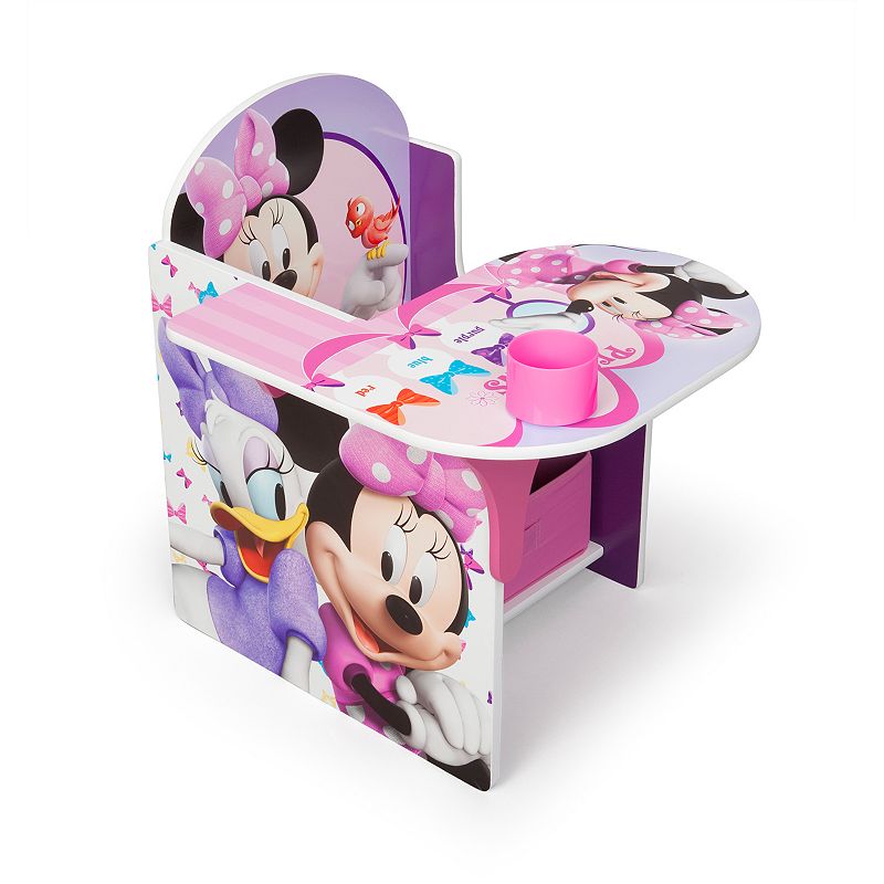 Disney's Minnie Mouse Chair Desk With Storage Bin by Delta Children