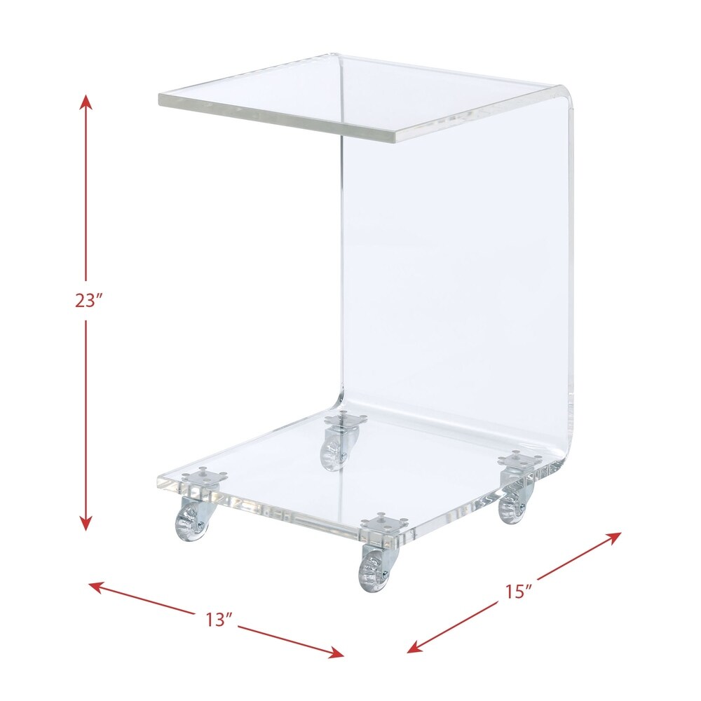 Picket House Furnishings Peek Acrylic Snack Table