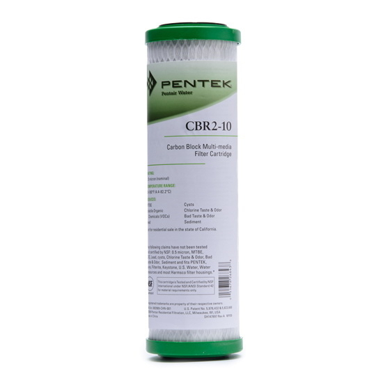 155268 43 / CBR2 10 Pentek Undersink Filter Replac...