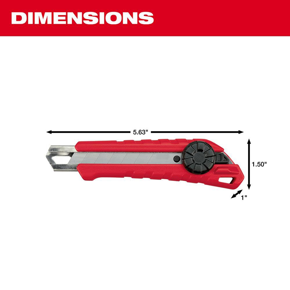 Milwaukee 18 mm Snap-Off Knife 48-22-1964 from Milwaukee