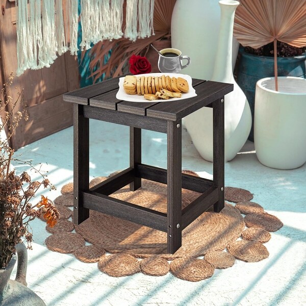 Side Table，Pool Composite Patio Table