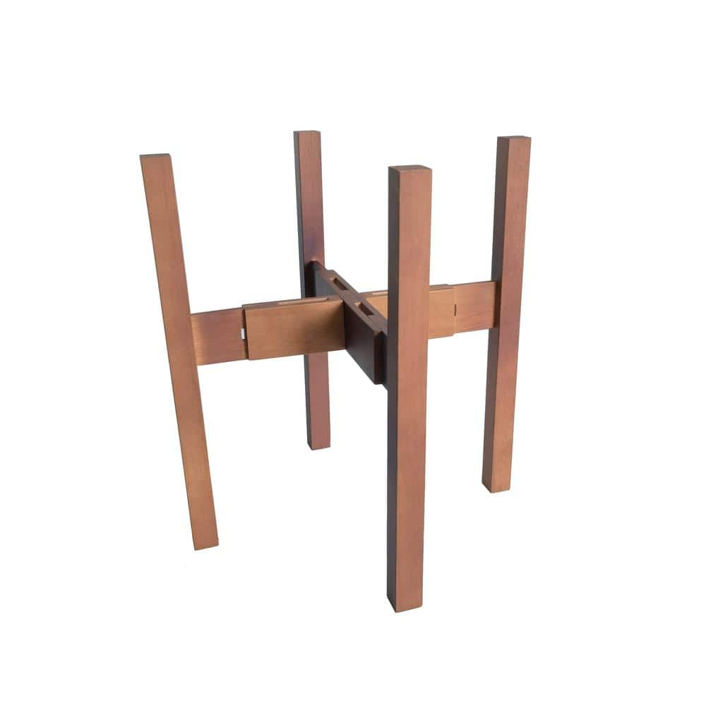 Vigoro Wood Open Frame Plant Stand 710129910