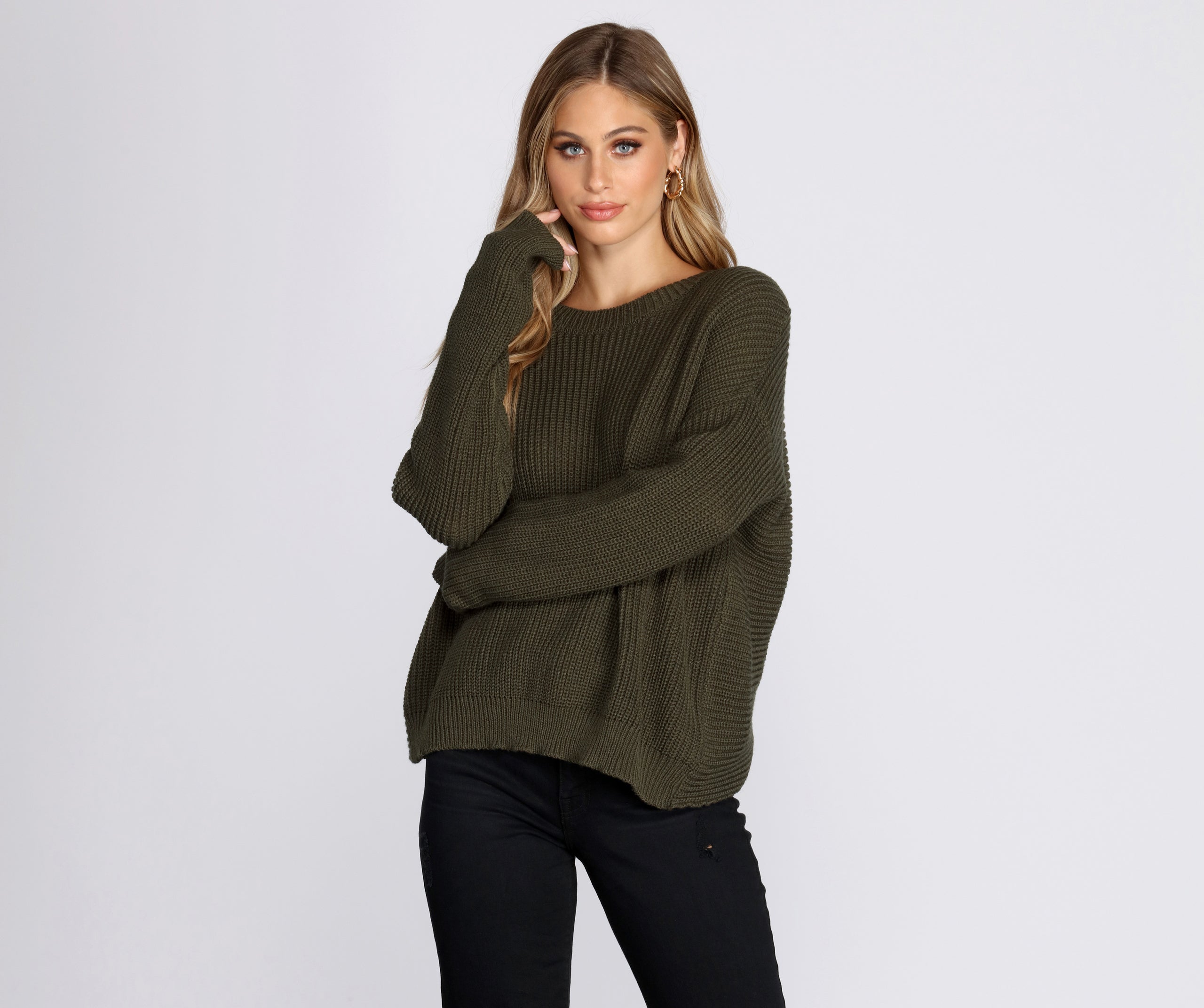 Knot Thinking About You Sweater