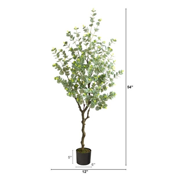 4.5' Eucalyptus Artificial Tree