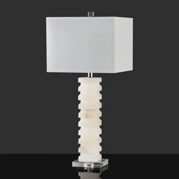 SAFAVIEH Couture Anita Alabasyer Table Lamp - 13 IN W x 13 IN D x 29 IN H